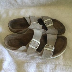 Birkenstock Arizona women light pink sandals sz 39